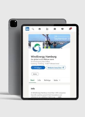 WindEnergy Hamburg LinkedIn Marketing