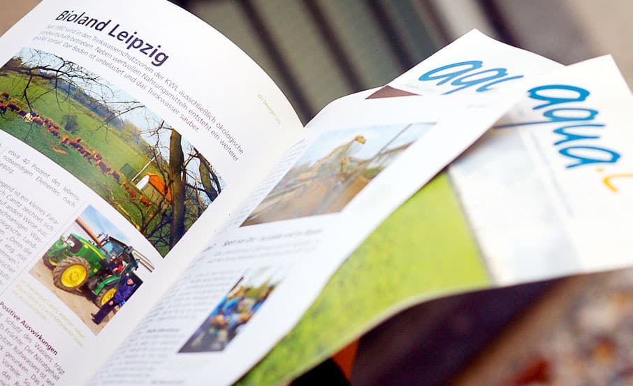 CP-Agentur produziert Kundenmagazin der Kommunalen Wasserwerke Leipzig