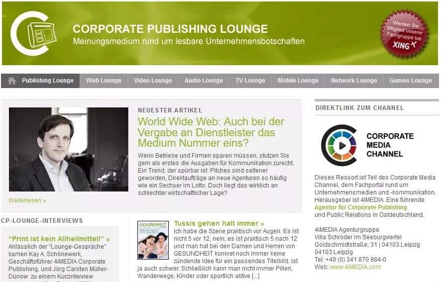 fachportal: corporate publishing lounge