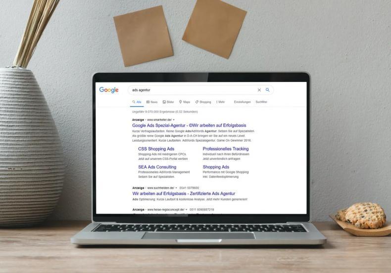 Google Ads Suchnetzwerk