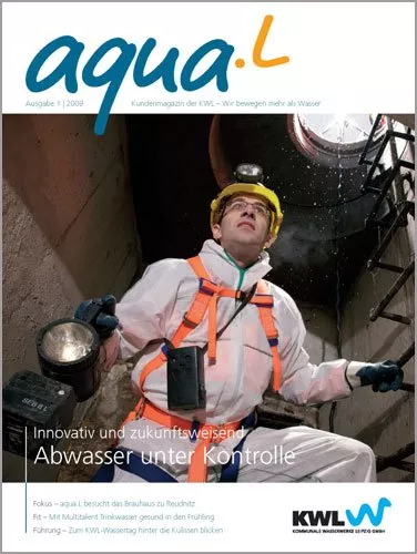 cover-kundenmagazin-aqua-l-leipzig-mitarbeiter-stadtwerke-publikation-leipziger-agentur-fuer-kundenmagazine