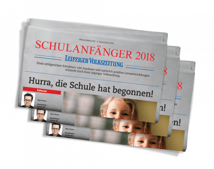 Schulanfänger-Beilage LVZ 2018